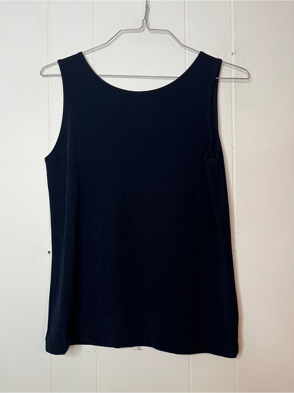 Travelers by Chico's Classic Navy Sleeveless Women’s Top High Neck Tank Size 1